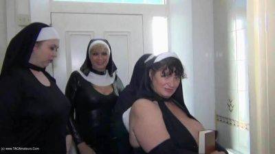 Four Naughty Nuns, A Monk & A Schoolgirl Pt1 - PhillipasLadies - hclips.com - Britain