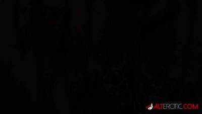 Busty MILF Tattu Mom Plays with Pussy Piercings - AltErotic - hotmovs.com