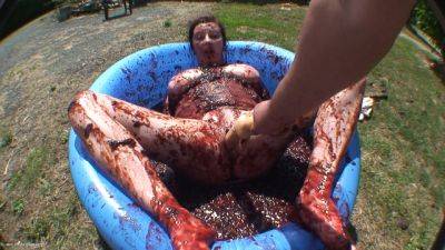 Bound & Fucked In Plum Jam Pt2 - MaryBitch - hclips.com