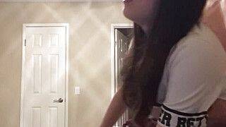 Hot Chinese UCSD international girl gets fucked and cum on face during zoom lecture - ah-me.com - China