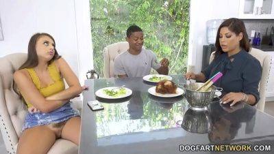 Gia Derza - Bridgette B - Busty Stepmom Bridgette B Fucks Stepdaughter's BBC Boyfriend with Gia Derza - veryfreeporn.com