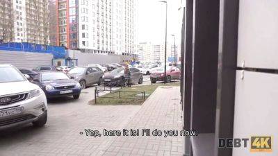 Alice Klay - Debt4k. classy cutie Alice Klay determines to satisfy loan agent instead of returning currency - sexu.com - Russia