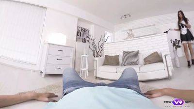 TmwVRnet.com - Anya Krey - Hard Dick Annihilates the Hot Maid - sexu.com