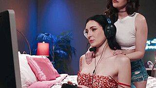 Casey Calvert - Charlotte Sins - I hope my boobmassage is not distracting - ah-me.com