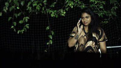 Desi GF Cheats on Parents - Hard Terrace Fuck at Night with Boyfriend - porntry.com - India