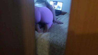 Caught My Stepsister Masturbating To Porn In Her Room - Hidden Camera Amateur Voyeur - porntry.com