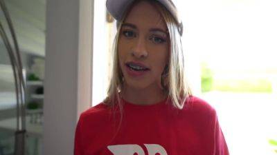 Khloe Kapri In Blonde With Braces Squirts On Conors Wet Burrito - hotmovs.com