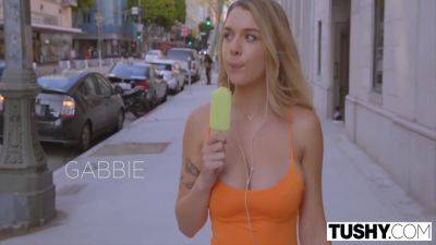 Gabbie Carters Desire To Be Gaped Comes True 12 Min - hotmovs.com