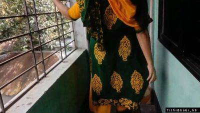 Hot Desi Aunty Fucked Hard by Boyfriend at Home - Anal & Blowjob Action - porntry.com - India