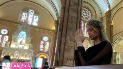 Pervert church priest fucking married girl who came to confess - txxx.com