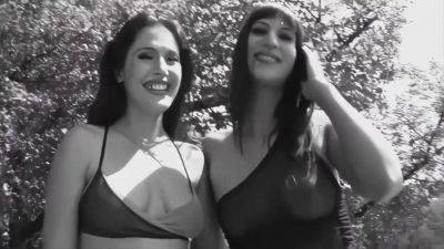 Two Horny 20yo Sluts Fist Each Other Like Whores - Wet Gaping Holes And Loud, Messy Orgasms - hotmovs.com