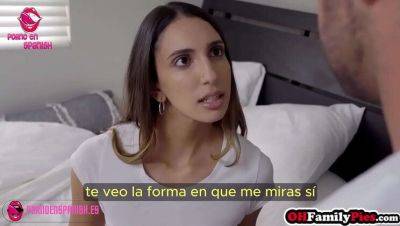 Kyle Mason - Stepsister slips and rides my cock - Spanish subtitles teen taboo - veryfreeporn.com - Spain