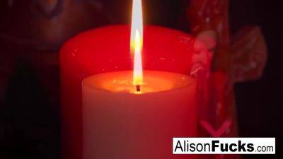 Alison Tyler - Red Room And Red Strap-on Action With 10 Min - hotmovs.com