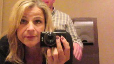 Public Cheating Wife Gets Naughty Blowjob in Hotel - Amateur Couple Fucking - porntry.com - Usa