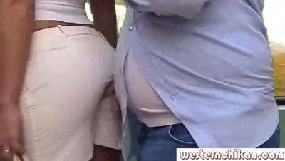 Hot Business Woman Gets Groped on Bus - Angelina Love & Tim Wetman - veryfreeporn.com