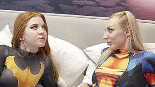 The Adventures of Super Heroes or Wife cheats on husband with his friend, caught them at home and decided to join - ah-me.com