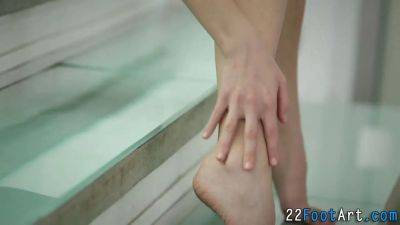 Foot Fetish whore milking - sexu.com