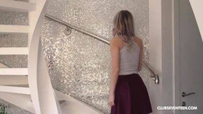 Cock Fits Perfectly Between Eva Elfie's Juicy Boobs - sexu.com