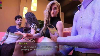 Hot MILF Anna Gives Handjob to Marvin - American Wife Cheats with Small Penis Humiliation - porntry.com - Usa