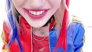 Gracie in fishnets slides on my dick pov style - ah-me.com