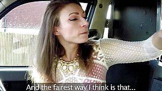 Ava Austen - Female Fake Taxi Rough ass fucking and ass licking taxi ride - ah-me.com