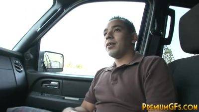 Bukkake loving teen whore sucks and fucks - hotmovs.com