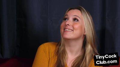 Chubby SPH voyeur mocking tiny dick - hotmovs.com - Britain