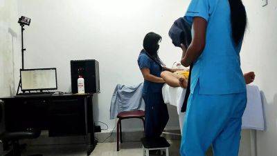 Hot Latina Doctor & Nurse Fuck Patient on Stretcher - Amateur Clinic Sex - xxxfiles.com - Ecuador
