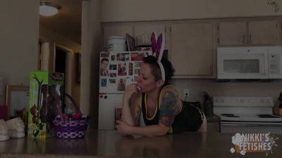 NIKKISFETISHES - Nikki Sequoia Naughty Table Top Moment - hotmovs.com