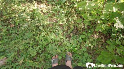 I Meet a Yoga Teen Girl in the Forest and Fuck Her Tight Pussy Hard - hotmovs.com