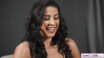 Lesbians Kylie Rocket and Charly Summer are 69 pussy licking - hotmovs.com