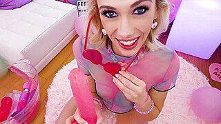 Hot Sexy - Blue eyes hotties sloppy pov blowjob - ah-me.com