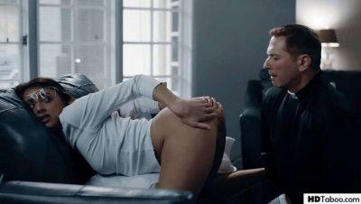 Gia Derza - Religious Girl Gia Derza Loses Anal Virginity - Hardcore Taboo Sex - porntry.com