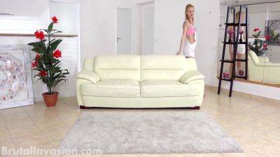 Blonde Teen 18+ With Big Tits Gets Ass Fucked - hotmovs.com