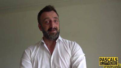 Pascal White - Cougar submissive throats and gets analized - sexu.com