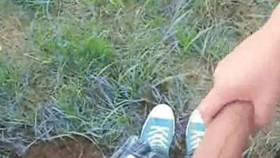 Hot German MILF with Big Tits Gives Blowjob in Parking Lot - Amateur Voyeur Fun - xxxfiles.com - Germany