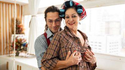 First Time Anal With Busty Stepmom - Rough Doggy Fuck - porntry.com