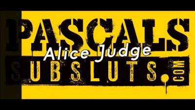 Pascal White - Pascalssubsluts - big boobed tattooed Alice Judge rails hard dick - sexu.com - Britain