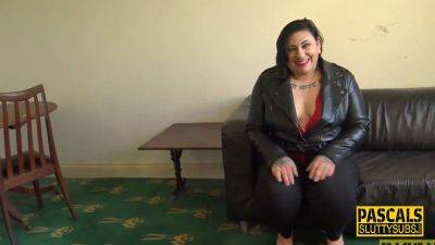 Pascal White - Tattooed gigantic submissive gets fucked harshly - sexu.com