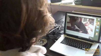 Pascal White - Pascalssubsluts - red haired sub Isabel Dean receives warm sperm - sexu.com - Britain