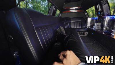 Stacy Cruz - Stacy Cruz & Denis take a wild ride in black stockings & drive like the VIP they are - sexu.com - Czech Republic