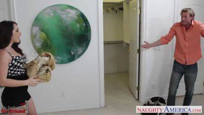 Lola Foxx - Cute brunette girlfriend Lola Foxx fucking - sexu.com