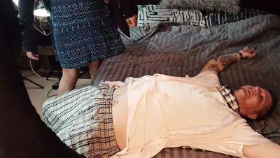 Hot 4some DP action with Sparowdox & MysticBella in hotel room - Petite tattooed babes take double penetration hard - xxxfiles.com