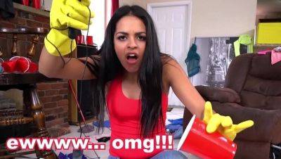 Vienna Black - Hot Latina Maid Vienna Black Sucks and Fucks in POV Sex - BangBros - xxxfiles.com