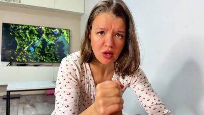 Blowjob In The First Person, Eye Contact And Cum On Lips - Mini Cooper - Cum In Face - hclips.com