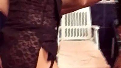 Dorothy Black - Hot German blondes Dorothy Black & Stella Stevens eat pussy by the pool - lesbian fingering & dildo action - xxxfiles.com - Germany