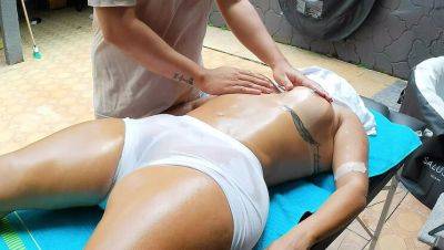 Amateur Latina Step Sister Massage - Big Ass & Thong - Homemade HD - veryfreeporn.com - Colombia