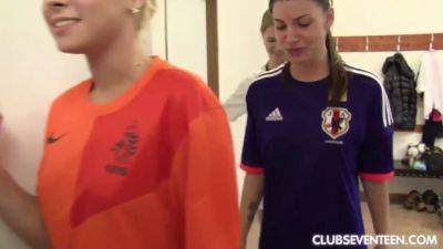 World Cup Team Shower Scene - sexu.com