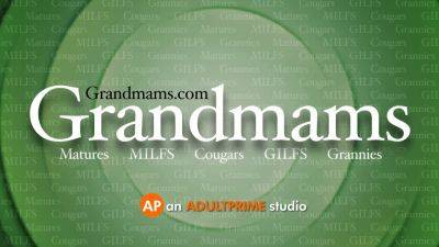 Ellie Vero, the naughty cougar, gets down and dirty with her grandmama's pussy in this hot lingerie video - sexu.com