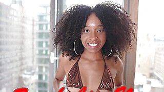 Tiny Ebony Cheats On Her BF With His Homeboy - ah-me.com